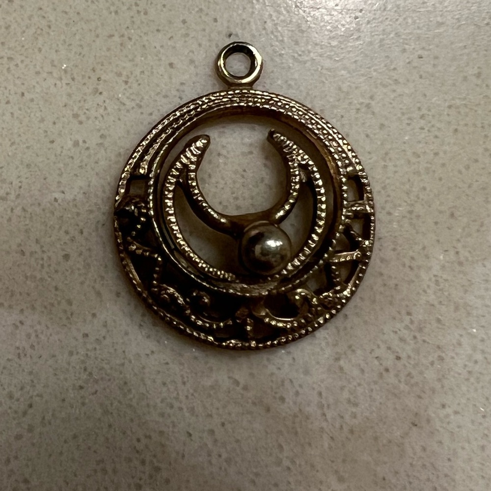 Elegant Moon Pendant